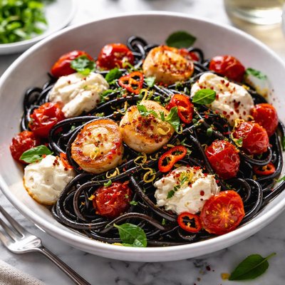 Image of Black and White and Red All Over