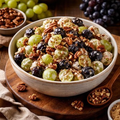 Image of Black and White Grape Salad