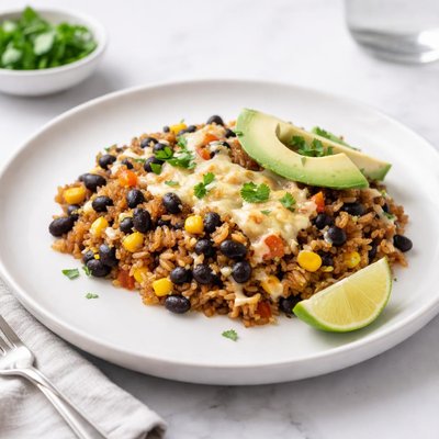 Image of Black Bean and Brown Rice Casserole