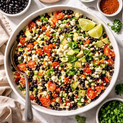 Image of Black Bean and Couscous Salad