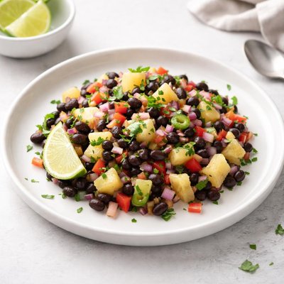 Image of Black Bean and Pineapple Salsa