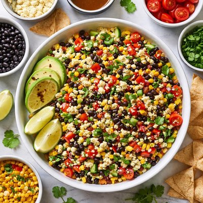 Image of Black Bean and Rice Confetti Salad