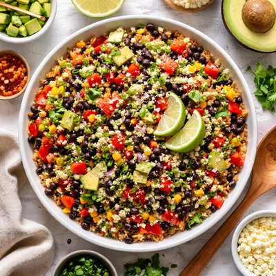 Image of Black Bean and Rice Salad