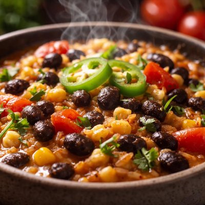 Image of Black Bean and Rice Stew