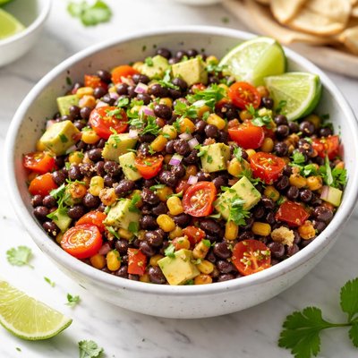 Image of Black Bean Avocado Salsa