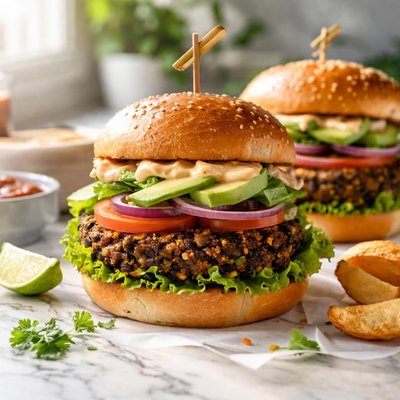 Image of Black Bean Burgers