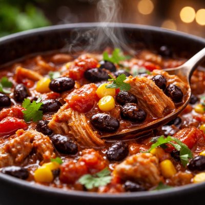 Image of Black Bean Chicken Chili