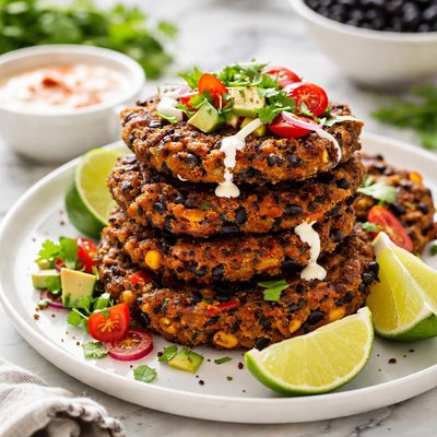 Image of Black Bean Fritters