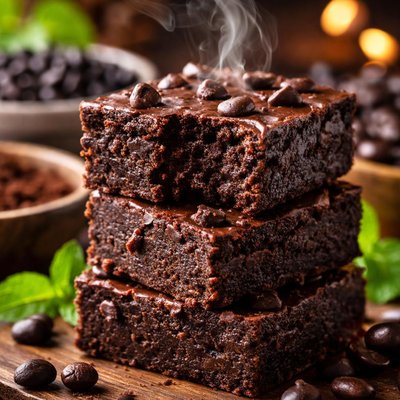 Image of Black Bean Fudge Low Carb and Healthy