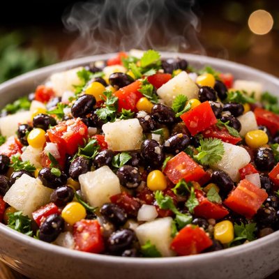 Image of Black Bean Jicama Salad