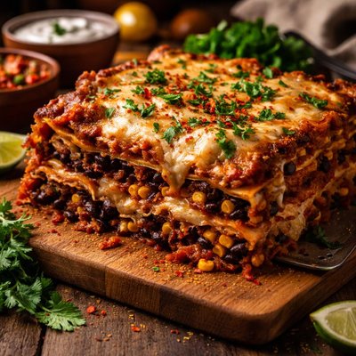 Image of Black Bean Lasagna
