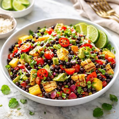 Image of Black Bean Luau Salad