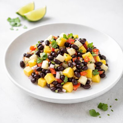 Image of Black Bean Mango and Jicama Salsa