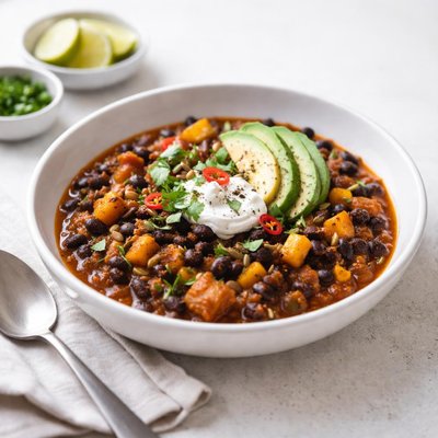 Image of Black Bean N Pumpkin Chili
