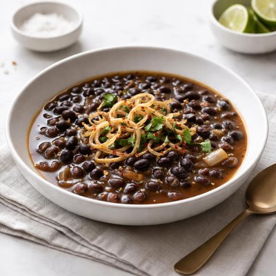 Image of Black Bean Onion Soup