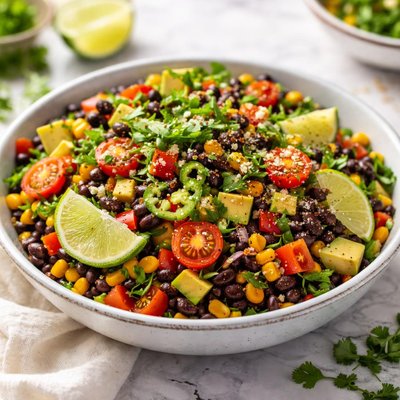 Image of Black Bean Salad Santa Fe