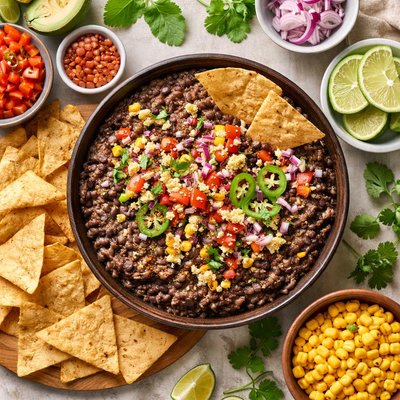 Image of Black Bean Spicy Dip