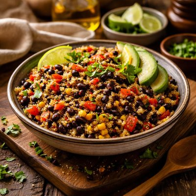Image of Black Bean Tomato Quinoa