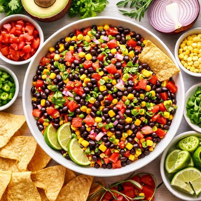 Image of Black Bean Tomato Salsa