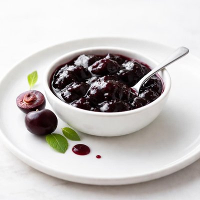 Image of Black Bing Cherry Preserves