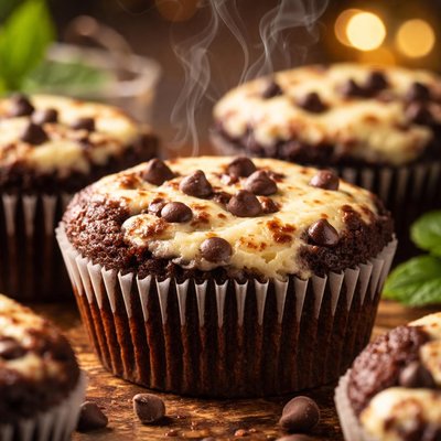 Image of Black Bottom Cupcakes