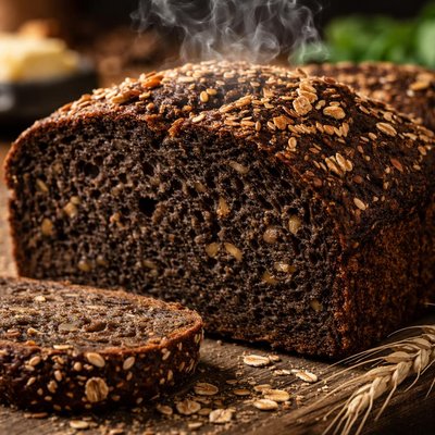Image of Black Bran Bread