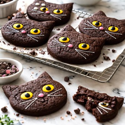 Image of Black Cat Cookies