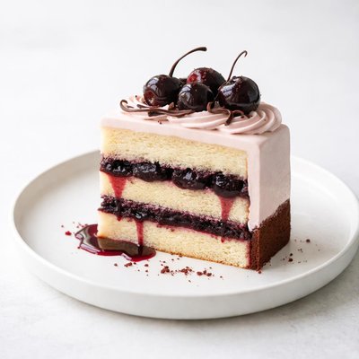 Image of Black Cherry Cake