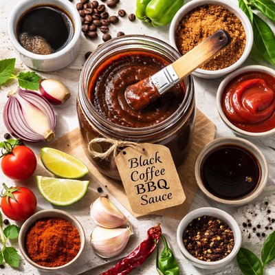 Image of Black Coffee Barbecue Sauce