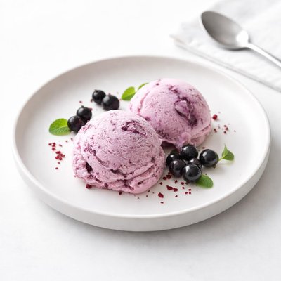 Image of Black Currant Yogurt Ice Cream