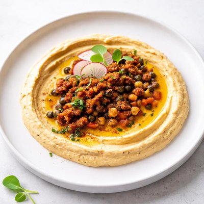Image of Black Eyed Pea Chorizo Hummus Zwt 8