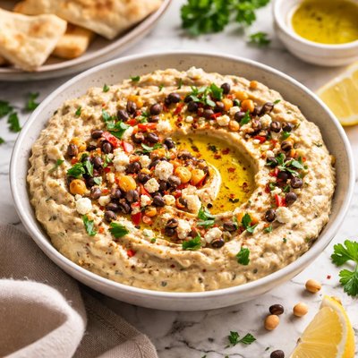 Image of Black Eyed Pea Hummus