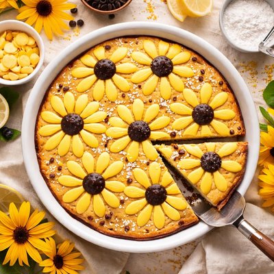 Image of Black Eyed Susan Cake