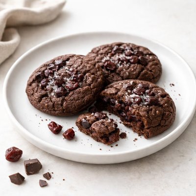 Image of Black Forest Chocolate Cookies