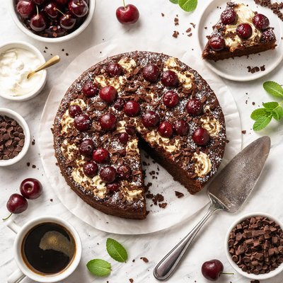 Image of Black Forest Coffee Cake