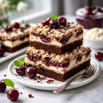 Image of Black Forest Crumb Cake
