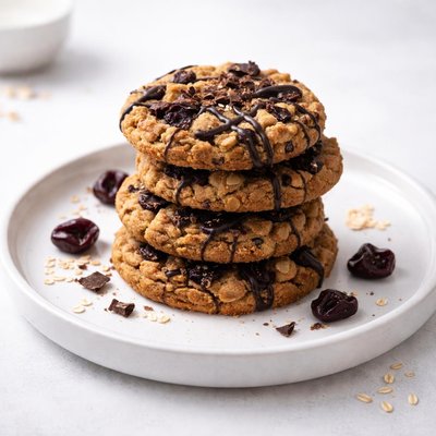 Image of Black Forest Oatmeal Cookies
