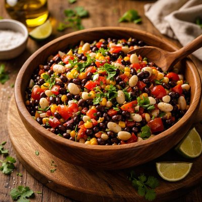 Image of Black N White Bean Salad