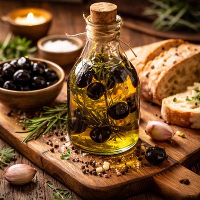 Image of Black Olive Oil