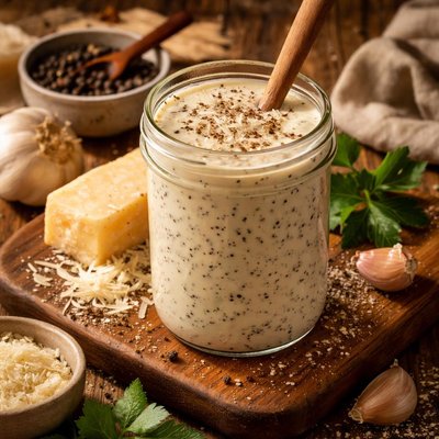 Image of Black Pepper Parmesan Dressing