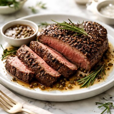Image of Black Pepper Sirloin Steak