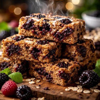 Image of Black Raspberry Granola Bars