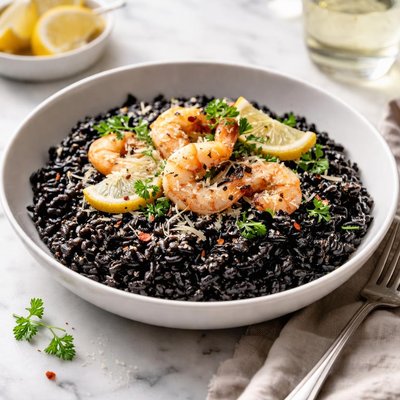 Image of Black Risotto