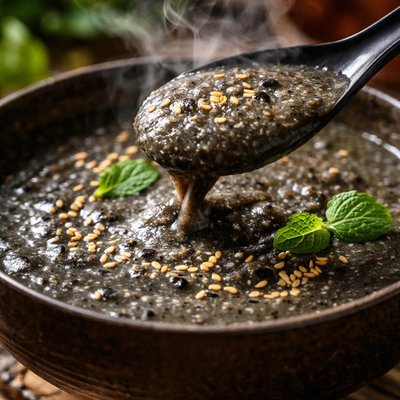 Image of Black Sesame Soup