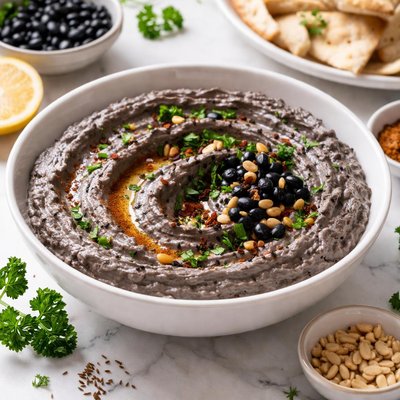 Image of Black Soybean Hummus