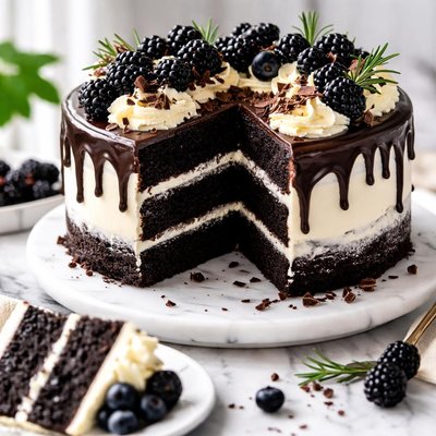 Image of Black Velvet Cake