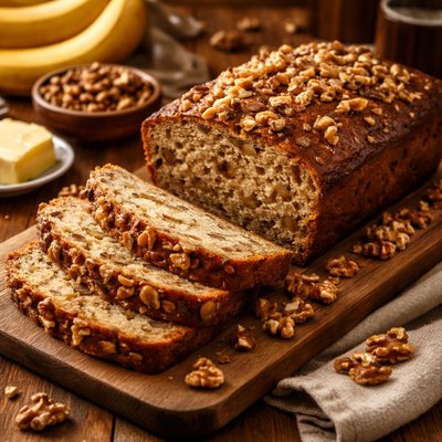 Image of Black Walnut Banana Nut Bread