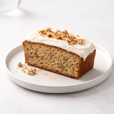 Image of Black Walnut Pound Cake with Frosting
