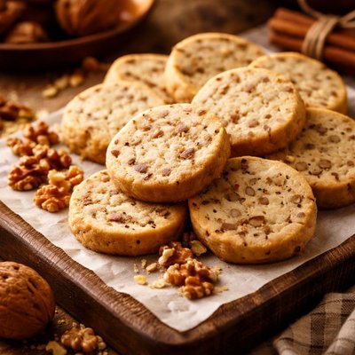 Image of Black Walnut Refrigerator Cookies