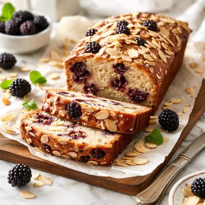 Image of Blackberry Almond Bread